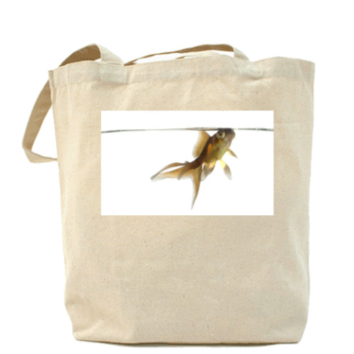 Сумка шоппер с принтом Рыбка