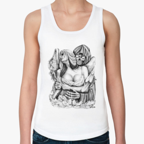 Женская майка с принтом Reaper Embrace
