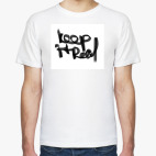 Классическая футболка keep it real (black)