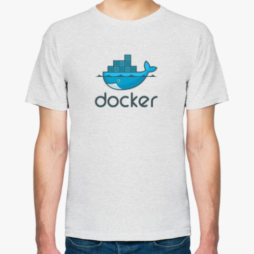 Футболка с принтом Docker