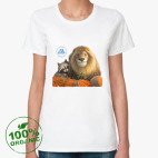 Женская футболка органик