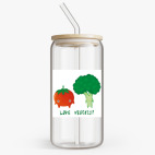 Банка с бамбуковой крышкой