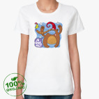 Женская футболка органик