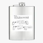 Фляжка стальная