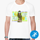 Мужская спортивная футболка