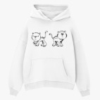 Толстовка худи оверсайз