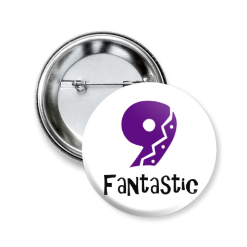 Значок 50мм с принтом 9 Доктор FANTASTIC