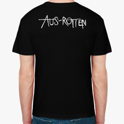 Футболка с принтом Aus-Rotten
