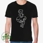 Мужская футболка органик