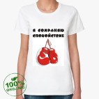 Женская футболка органик