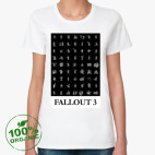 Женская футболка органик