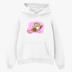 Толстовка худи оверсайз