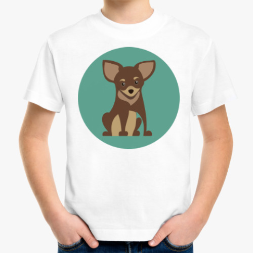 Детская футболка с принтом Sweet dog