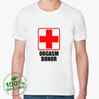 Мужская футболка органик