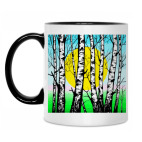 Кружка двухцветная