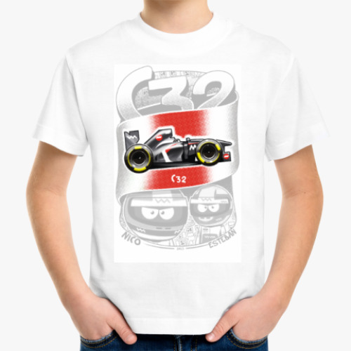 Детская футболка с принтом C32