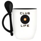 Кружка с ложкой